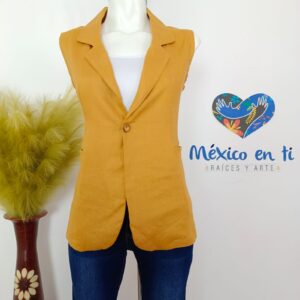 Chaleco de Lino T-Ch