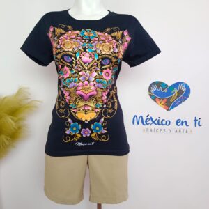 Playera Balam Floral T-Ch