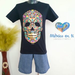 Playera Jardín  de Oro T-M