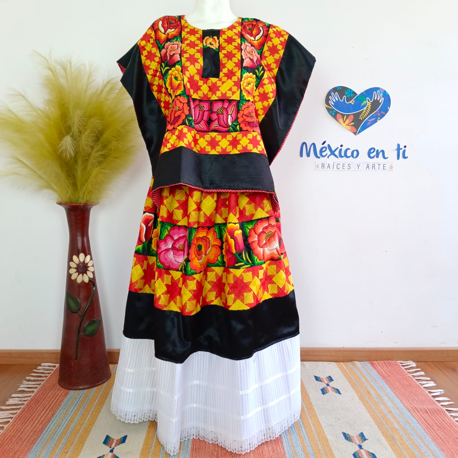 Traje Tehuana T-Unitalla