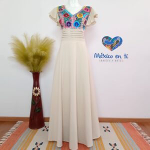 Vestido Manga Olan T-Ext G (38)