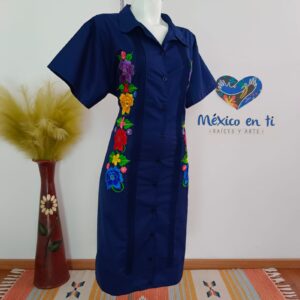 Vestido Guayabera T-Ext G (40)