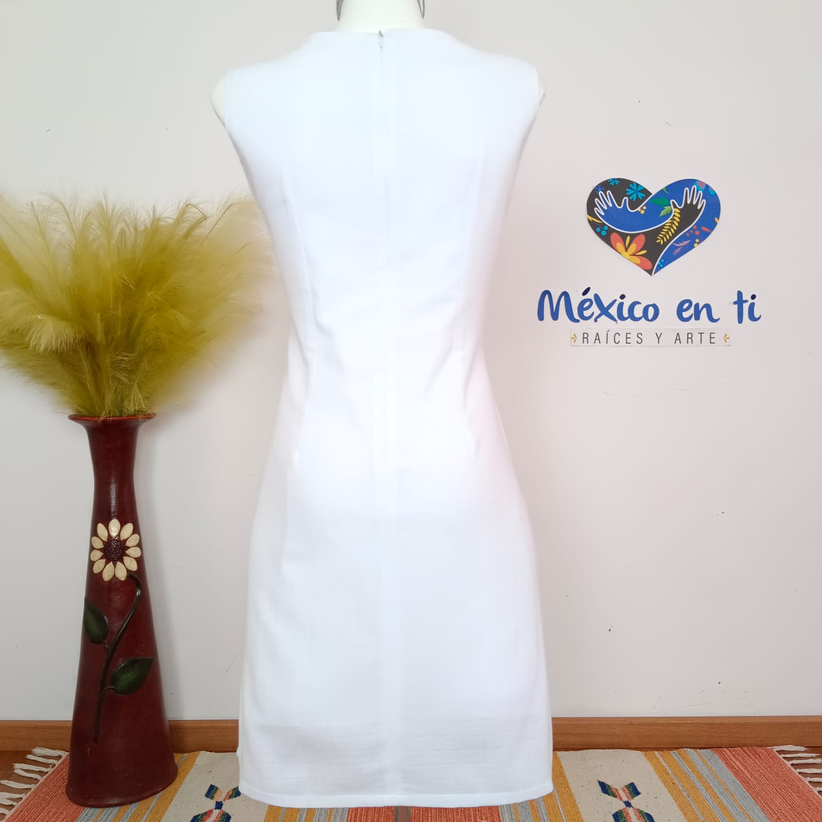 Vestido Flor de calabaza T-Ext G (38) - Imagen 2