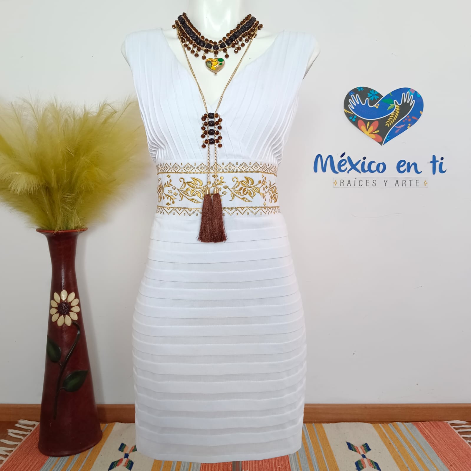 Vestido Flor de calabaza T-Ext G (38)