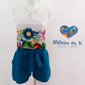 Crop cuello "V" T-Ch (32)