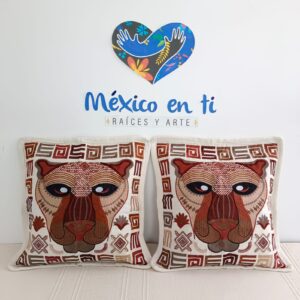 Funda para cojín pantera
