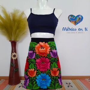 Falda bordada T-G (36)