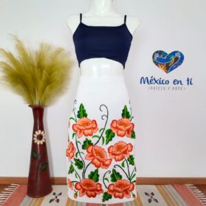 Falda bordada T-G (36)