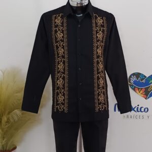 Guayabera Flor de Calabaza T-36