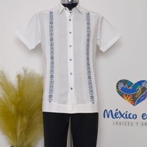 Guayabera Punto de Cruz T- 46