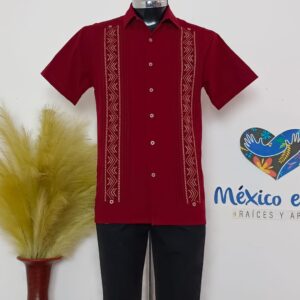 Guayabera Punto de Cruz T-32
