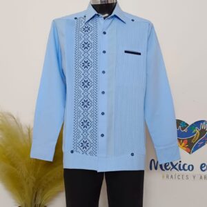 Guayabera Punto de Cruz T-38