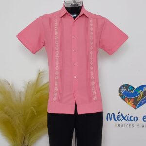 Guayabera Punto de Cruz T-44