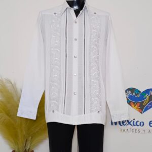 Guayabera Espiral Calada  T-40